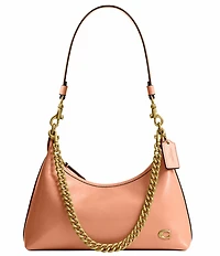 COACH Juliet 25 Glazed Leather Shoulder Bag