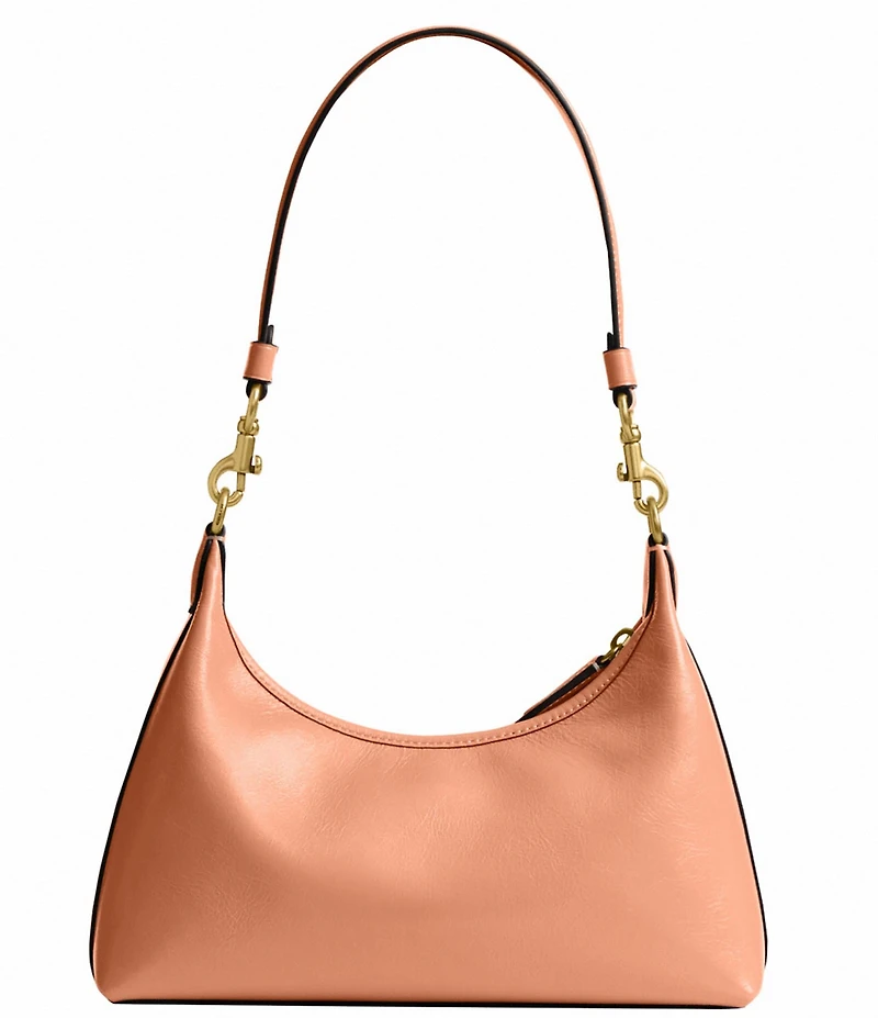 COACH Juliet 25 Glazed Leather Shoulder Bag