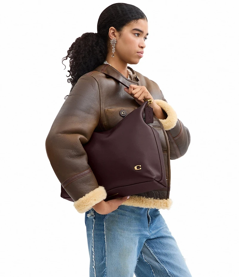 COACH Juliet 38 Leather Shoulder Bag