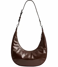 COACH Juliet Glazed Leather Hobo Sling Bag