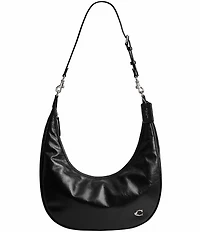 COACH Juliet Glazed Leather Hobo Sling Bag