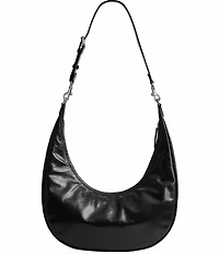 COACH Juliet Glazed Leather Hobo Sling Bag