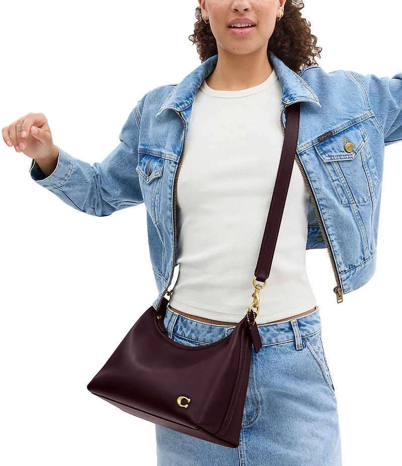 COACH Juliet Leather Shoulder Bag