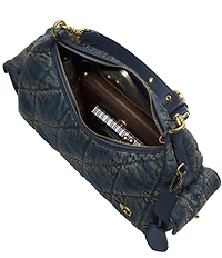 COACH Juliet Soft Quilted Loved Denim Pocket Bag 30