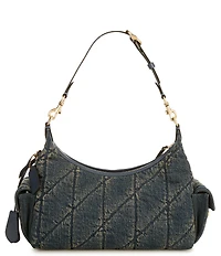 COACH Juliet Soft Quilted Loved Denim Pocket Bag 30