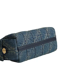 COACH Juliet Soft Quilted Loved Denim Pocket Bag 30
