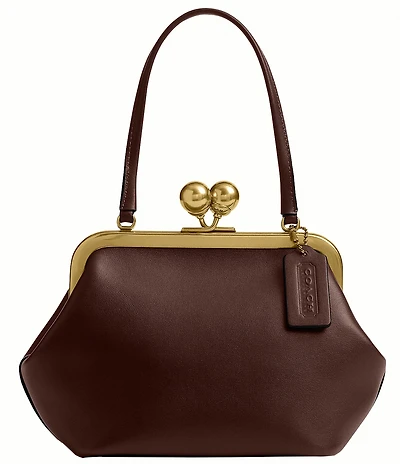 COACH Kisslock 16 Frame Clutch Bag
