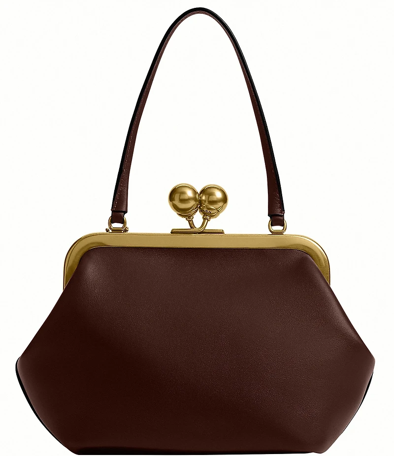 COACH Kisslock 16 Frame Clutch Bag