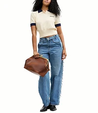 COACH Kisslock 27 Loved Leather Frame Shoulder Bag