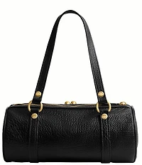COACH Kisslock Barrel Shoulder Bag