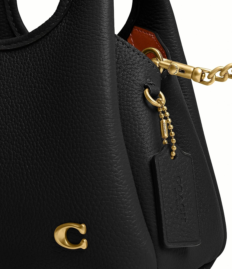 COACH Lana 19 Leather Mini Bag