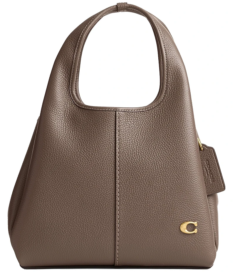 COACH Lana 23 Polished Pebble Leather Mini Tote Bag