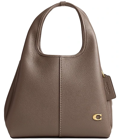 COACH Lana 23 Polished Pebble Leather Mini Tote Bag