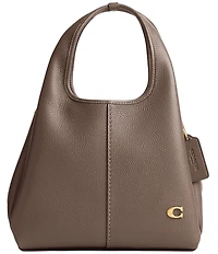 COACH Lana 23 Polished Pebble Leather Mini Tote Bag