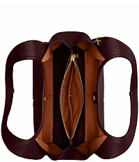 COACH Lana Pebble Leather Tote Bag