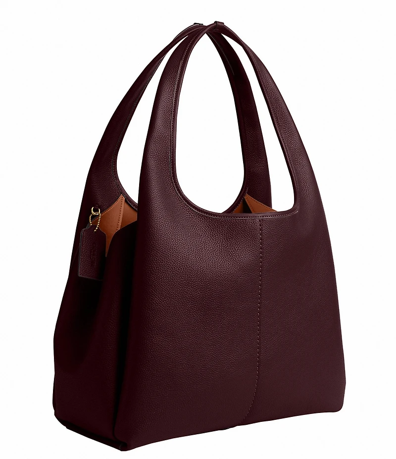 COACH Lana Pebble Leather Tote Bag