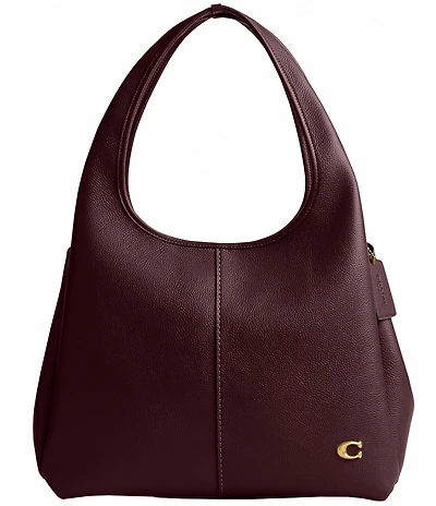 COACH Lana Leather Shoulder Bag
