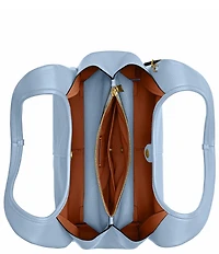 COACH Lana Pebbled Leather Hobo Tote Bag