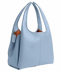COACH Lana Pebbled Leather Hobo Tote Bag