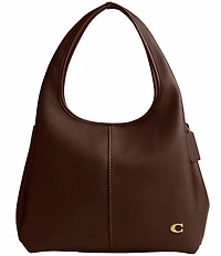 COACH Lana Pebbled Leather Hobo Tote Bag
