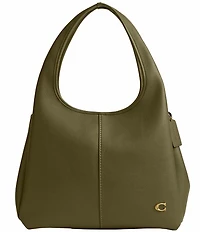 COACH Lana Pebbled Leather Hobo Tote Bag