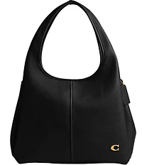 COACH Lana Pebbled Leather Hobo Tote Bag