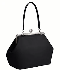 COACH Large Oversized Kisslock Frame Shoulder Clutch Bag