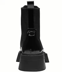 COACH Leah Rubber Platform Chelsea Booties