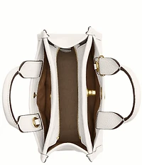 COACH Leather Cargo Mini Tote Bag 20