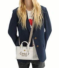 COACH Leather Cargo Mini Tote Bag 20