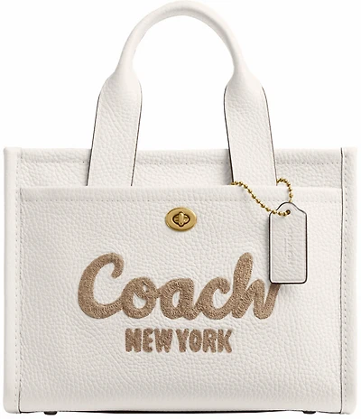 COACH Leather Cargo Tote Bag 26