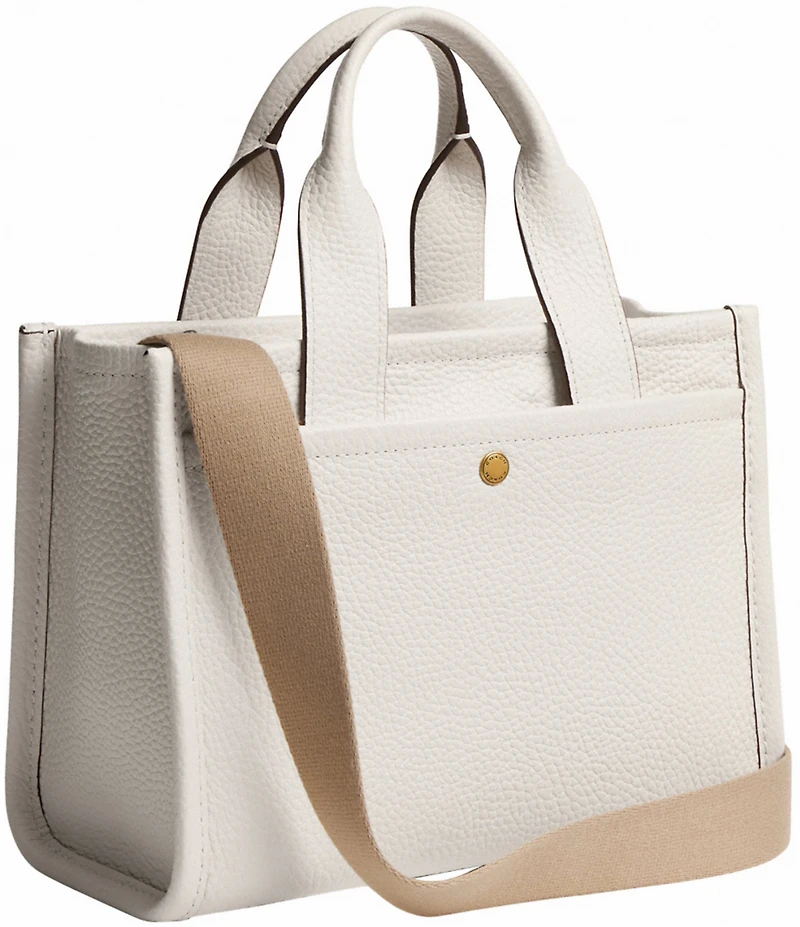 COACH Leather Cargo Tote Bag 26