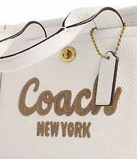 COACH Leather Cargo Tote Bag 26