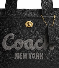 COACH Leather Cargo Tote Bag 26