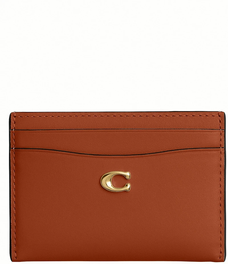 COACH Leather 5-Card Case