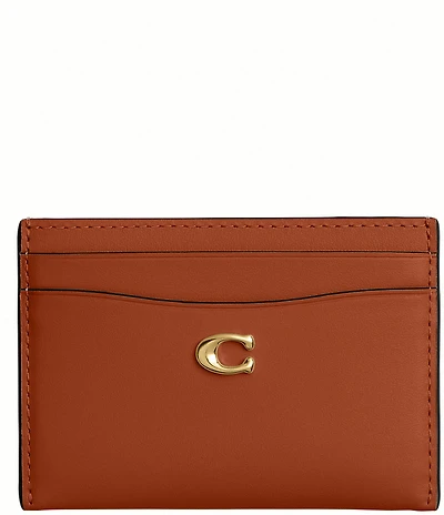 COACH Leather 5-Card Case