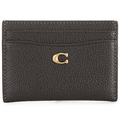 COACH Leather 5-Card Case