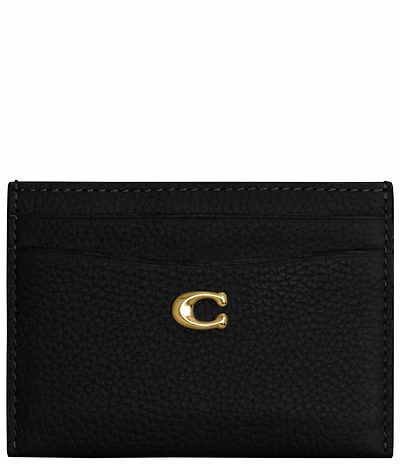 COACH Leather 5-Card Case