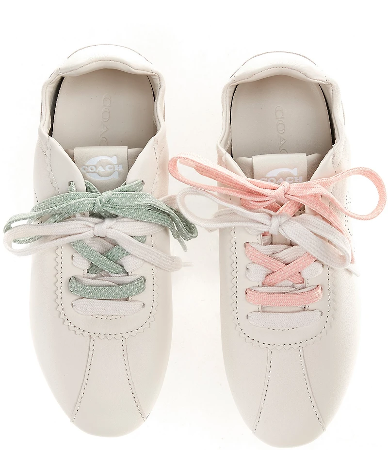 COACH Leather Soft Sneakers