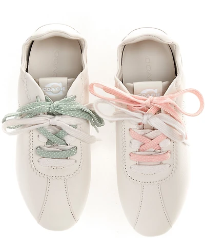 COACH Leather Soft Sneakers