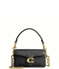 COACH Leather Tabby Bag Charm