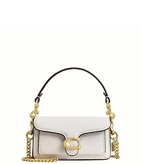 COACH Leather Tabby Bag Charm
