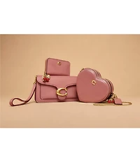 COACH Leather Tabby Chain Crossbody Bag 19