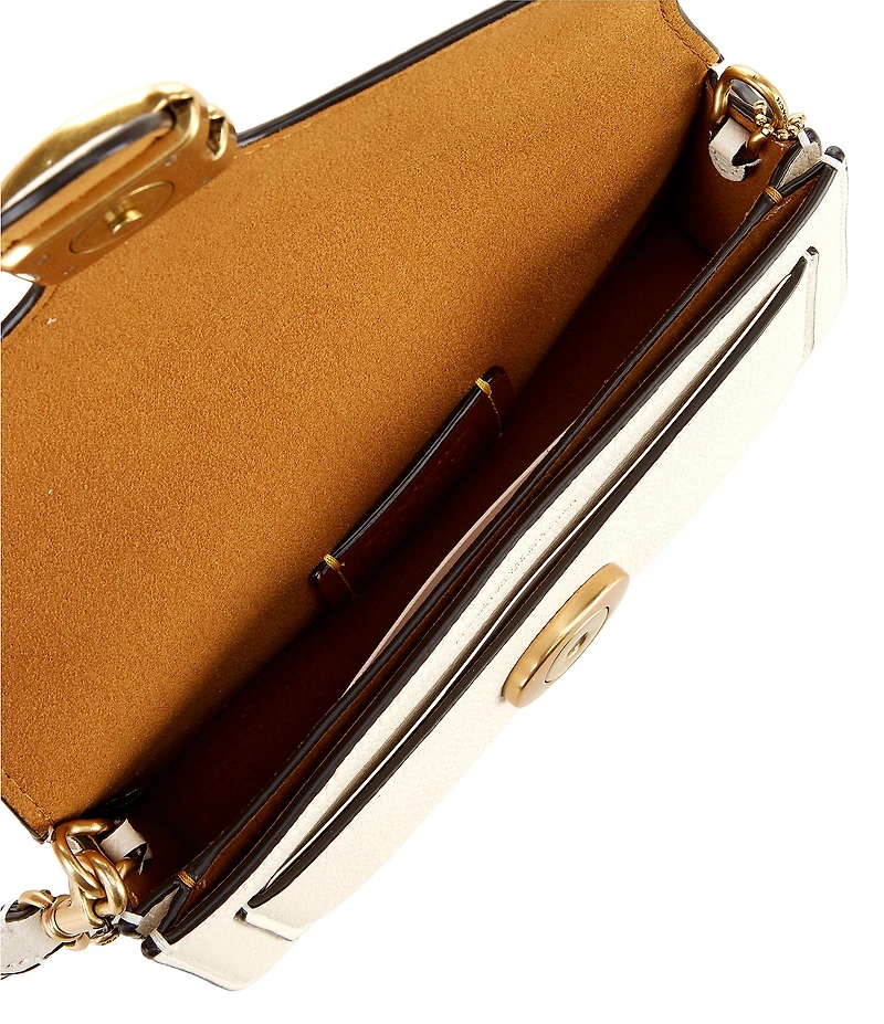 COACH Tabby 19 Leather Chain Crossbody Bag