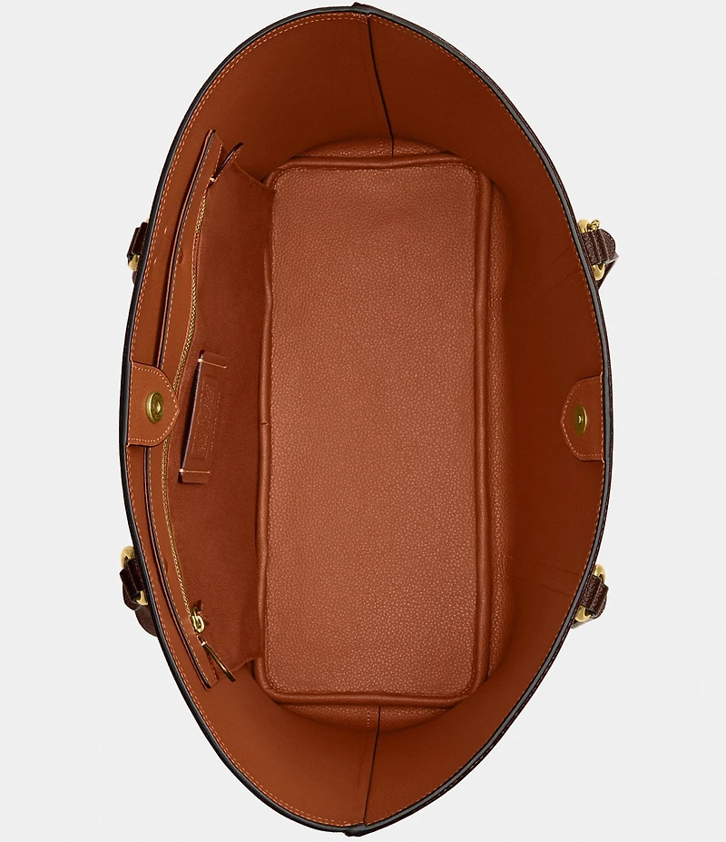 COACH Legacy Pebbled Leather Tote Bag