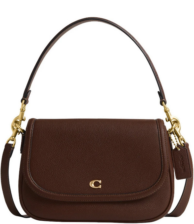 COACH Legacy Small Pebbled Leather Shoulder Bag