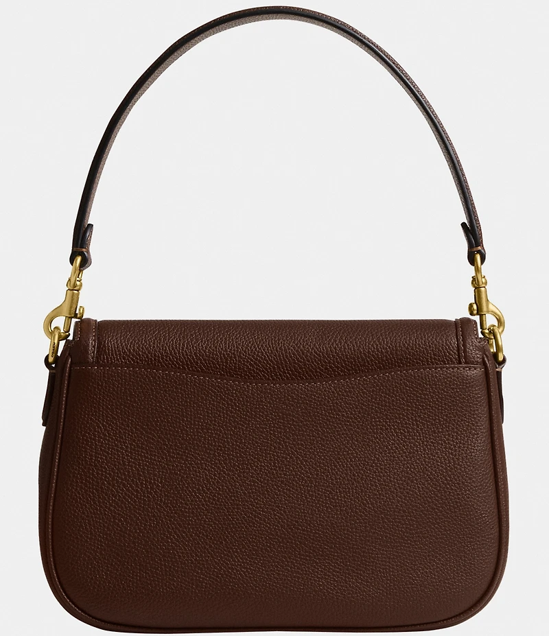 COACH Legacy Small Pebbled Leather Shoulder Bag