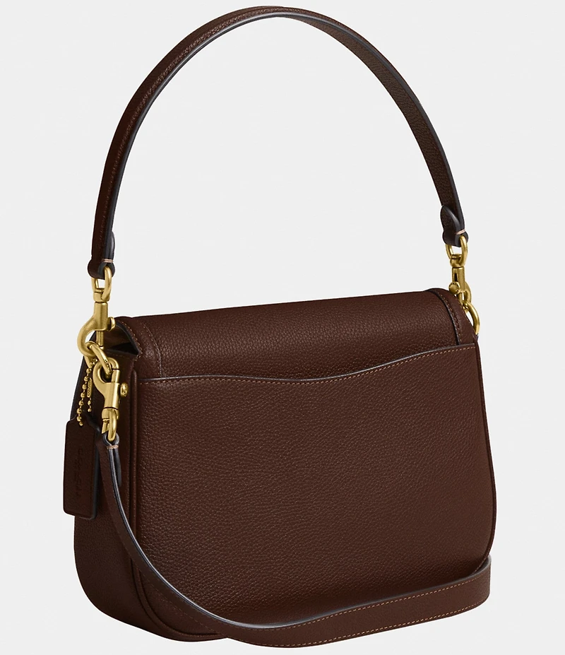 COACH Legacy Small Pebbled Leather Shoulder Bag