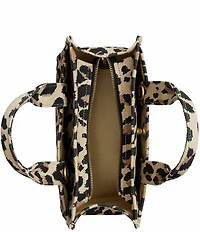 COACH Small Leopard Cargo 26 Tote Bag