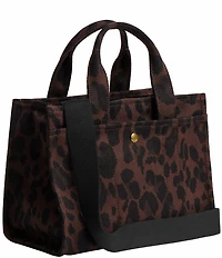COACH Small Leopard Cargo 26 Tote Bag